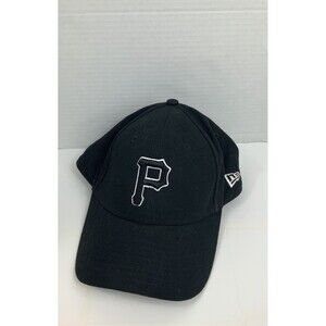 Pittsburgh Pirates Hat New Era 9FORTY Adjustable MLB Baseball Cap Black White